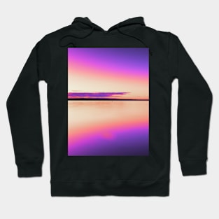 Orange And Purple Sunset Beach Hoodie